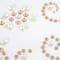 12 Pack: Gold Pearl Border Bling Stickers by Recollections™